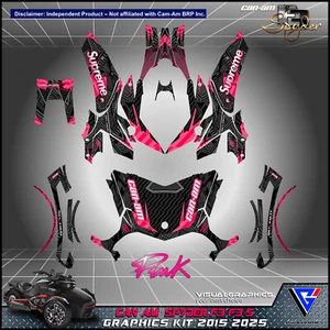 Can Am SPYDER F3 F3-S Graphics kit 2015 2019 2020 2025 stickers decals ATV UTV - Picture 1 of 1