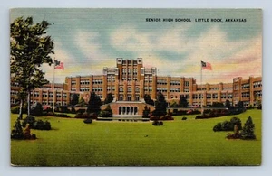Senior High School Little Rock Arkansas Postcard Unposted - Picture 1 of 2