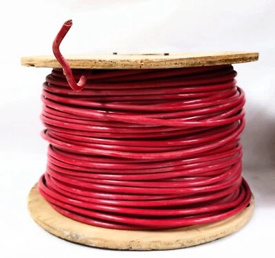 ENCORE 8-AWG RED HOOK-UP WIRE 335FT 600V GAS/OIL RESISTANT - Image 1 of 4