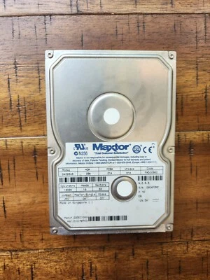 Vintage Maxtor - 40GB IDE - 3.5 IDE Desktop HDD - Model # 94098U8 - Image 1 of 4