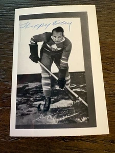 Clarence Happy Day Toronto Maple Leafs HOF signed autograph Hockey photo card - Picture 1 of 1