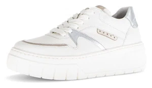 RETOURE - Gabor Plateausneaker Schnürschuhe 727236 Puder Weiß 35 EU - Bild 1 von 2