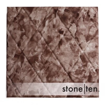 Stone Ten 3D Craft Faux Diamond Wall Panels - Peel and Stick 3D Wallpaper - Image 1 of 3