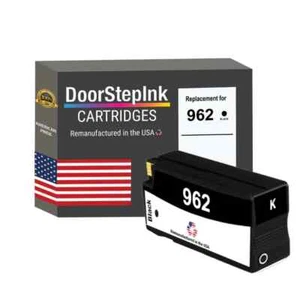 Cartucce di inchiostro compatibili DoorStepInk per HP 962 (3HZ99AN#140) nero -USA - Foto 1 di 5