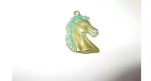 Beautiful Bronze Horse Head & 18" Necklace! FREE SHIPPING IN THE USA! - Picture 1 of 1