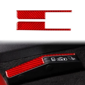 Carbon Fiber Forced Door Open Switch Panel Trim for Corvette C8 2020-2023 - Picture 1 of 5