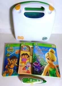 Estuche para bolígrafos LeapFrog Tag y 3 libros - Funciona - Tinker Bell, Dora y Diego - Imagen 1 de 2