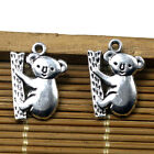  50 pièces pendentifs fabrication de bijoux bracelets charme petits animaux