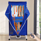 Electric Clothes Dryer Wardrobe Drying Rack Heat Laundry Heater Machine Portable