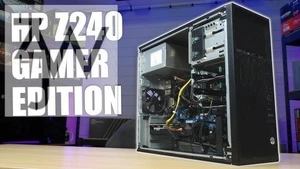 HP MT Gaming Desktop PC Intel i7-6th 32GB 1TB SSD 2TB HDD AMD RX580 Win 10 - Picture 1 of 8