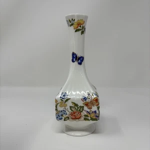 Aynsley Fine English Bone China 7” Bud Vase Cottage Garden - Picture 1 of 13