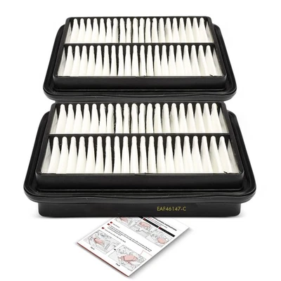 2 воздушных фильтра двигателя для Toyota Corolla Camry Chevy Nova Daihatsu Charade Ford - Изображение 1 из 4