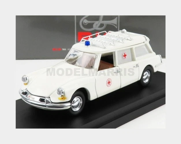 1 43 RIO Citroen Id19 Break C.R.I. Croce Rossa Italiana 1958 Ambulance RIO4665