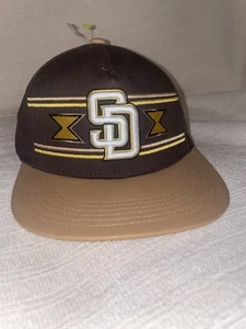 SAN DIEGO PADRES 2022 NATIVE AMERICAN HERITAGE THEME GAME CAP HAT STRAP BACK - Picture 1 of 5