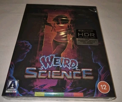 WEIRD SCIENCE (1985) LIMITED EDITION 4K ULTRA HD HDR Slight Damage To Back Cover - Image 1 of 3