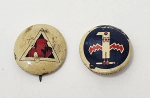 WWII Kellogg’s Pep Pins 385th & 395th Bombardment Squadron Cereal Premiums - Picture 1 of 14