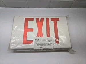 Letrero de salida incandescente solo aire acondicionado Best Lighting Products cara simple/doble... - Imagen 1 de 7