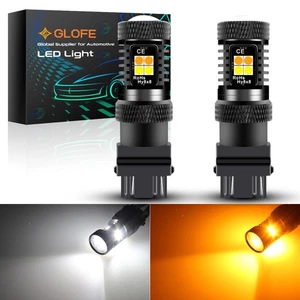 2-Color LED Front Turn Signal Light Bulbs For 2011-2016 Peterbilt 386 Switchback - Imagen 1 de 12