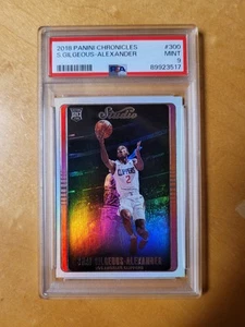 2018-19 Chronicles Studio #300 Shai Gilgeous-Alexander Rookie Card PSA 9 Mint - Picture 1 of 1