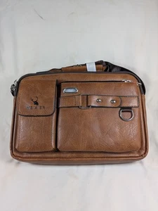Weixier Herren Schultertasche Männer Umhängetaschen Pu Leder Handtasche Kapazität Männer - Bild 1 von 4