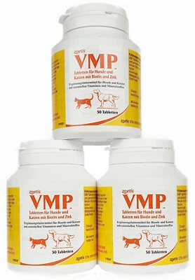 3 x Zoetis VMP Tabletten – 50 Tabletten für Ihren Hund und Ihre Katze - Bild 1 von 4