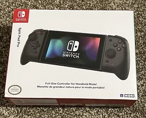 Hori Split Pad Pro for Nintendo Switch Clear Black Open Box - Picture 1 of 3