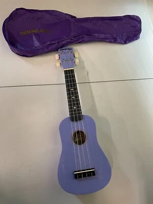 Diamond Head Soprano Ukulele | Violet DU-118 soft case Purple - Image 1 of 4