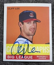 Cliff Lee 2007 Upper Deck Goudey Graphs AUTO #GG-CL - Cleveland