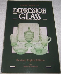 Pocket Guide to Depression Glass Ninth Edition by Gene Florence pb - Picture 1 of 2