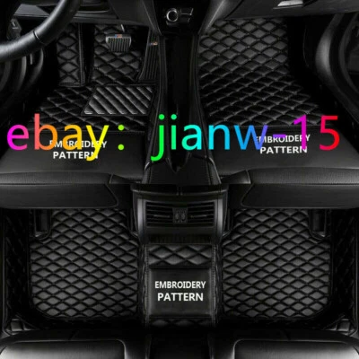 Alfombrillas impermeables de lujo personalizadas delanteras traseras para Mercedes-Benz 1990-2025 Foto 1 de 4