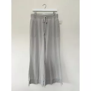 Free People Lounge-Jogginghose weites Bein Größe L grau kuschelig cool bequem UVP 78 $ - Bild 1 von 7