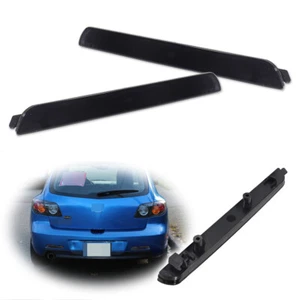 For 04-09 Mazda3 Axela Smoked Rear Bumper Reflector Light Driver Passenger Sides - Picture 1 of 8