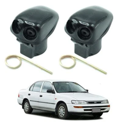 Set Windshield Washer Spray Nozzle For Toyota Corolla AE92 AE100 1988 - 1995 Foto 1 de 4