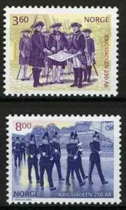 1047 Norway 2000, NK 1396-97, Military Academy 250 Year, MI 1352-53, SC #1258-59 - Picture 1 of 1