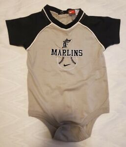 MLB Florida Marlins Nike Team Baseball vêtements de fan tout-petit bébé garçon une pièce 