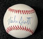 Mike Scott SIGNED AUTOGRAPHED VINTAGE ONL Baseball BEAUTY !