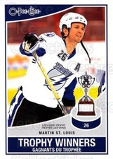 2010-11 O-Pee-Chee Trophy Winners #8 Martin St. Louis