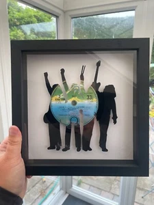 Status Quo - Hello - Silhouette Original Framed Vinyl Record Art 1973 - Picture 1 of 5