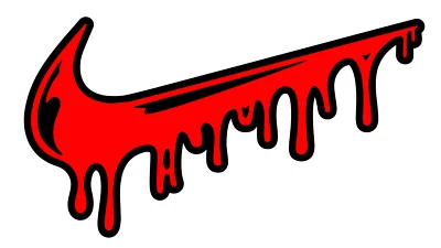 Pegatina Nike Drip 2 Capas Calcomanía Oracal 651 Vinilo para Coches Motocicleta Laptop PC Foto 1 de 3