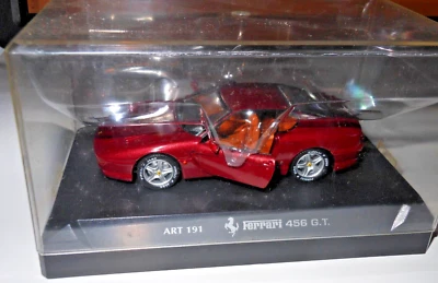 MODELLO MODEL ART  FERRARI 456 GT- SCALA 1/43 - AMARANTO METAL DIE CAST IN BOX - Immagine 1 di 3