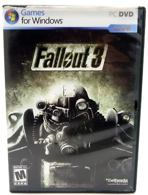 Complete Fallout 3 PC DVD-ROM Medium Box Action Survival Bethesda 2008 Good - Image 1 of 4
