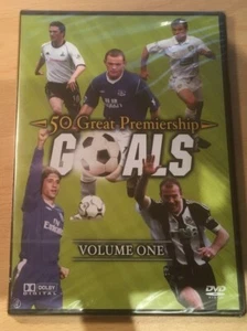 50 Greatest Premiership Goals Vol.1 NEW & SEALED DVD PAL Reg 0 (50 Minutes) - Imagen 1 de 2