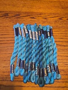 DMC Size 5 COTTON PERLE Pearl Cotton EMBROIDERY THREAD Twist Skein Lot /12 NEW H - Picture 1 of 4