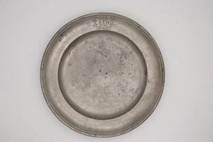 Alms Dish, Pewter, 1796 Germany - Picture 1 of 12