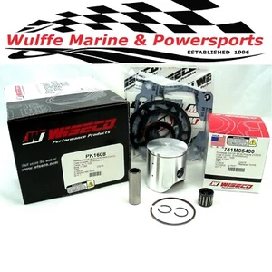 Wiseco Top End Rebuild Kit 99-00 Kawasaki KX125 STD 54mm Piston Gaskets Bearing - Bild 1 von 1