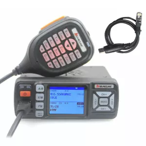 Baojie BJ-318 Mini Auto Mobilradio 25W Dual Band Zwei Wege Amateurfunk mit USB Kabel - Bild 1 von 10