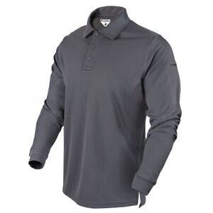 Condor 101120 Performance LS Long Sleeve Tactical Athletic Polo Shirt S-XXXL