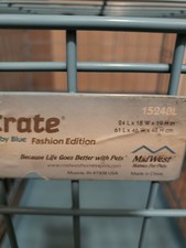 New listing
Midwest Icrate Folding Metal Dog Crate 24 inch