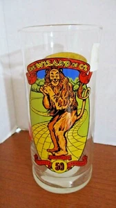 COCA COLA~1989~THE WIZARD OF OZ DRINKING GLASS~Cowardly Lion~50th Anniversary - Picture 1 of 3