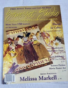 Somerset Studio Magazine The Art Of Paper Mixed Media March April 2005 Markell - Picture 1 of 4